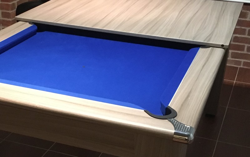 pool and dining table